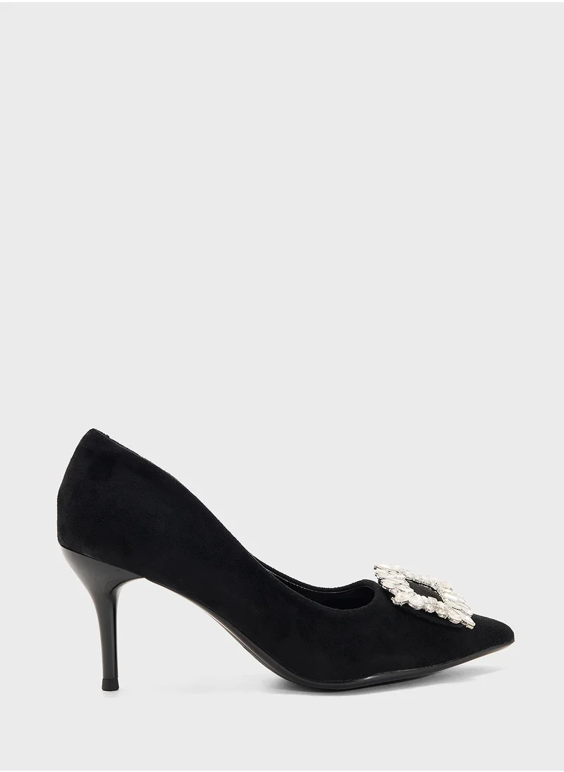 ايلا ليمتد اديشن Embellished Heeled Pump