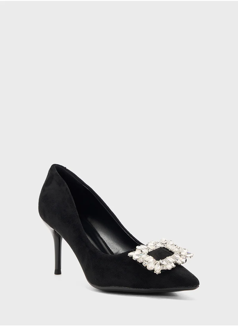 ايلا ليمتد اديشن Embellished Heeled Pump