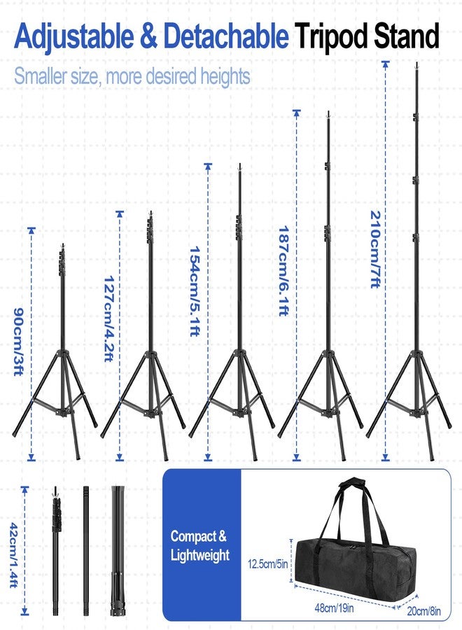 Qoolfoto Backdrop Stand 10x6.6ft(WxH), Photo Studio Adjustable Background Stand Support System Kit with 8 Crossbars, 8 Clamps and Carrying Bag for Parties, Wedding, Photography, Decoration - Image 4