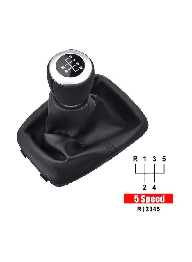 مقبض ناقل الحركة للسيارة 5 سرعات لون أسود متوافق مع سيارة SEAT Alhambra 2000 2010 إكسسوارات داخلية للسيارة - Image 4