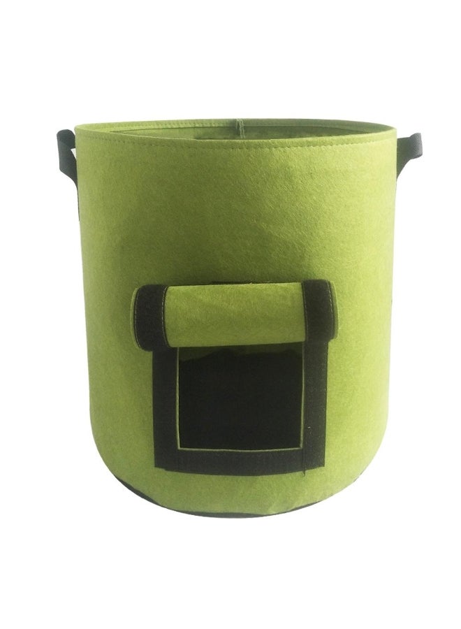 Generic 1PC Felt Potato Planting Bag Large Diameter Vegetable Plant Seedling Bag Non-Woven Felt Potato Growing Bucket 
