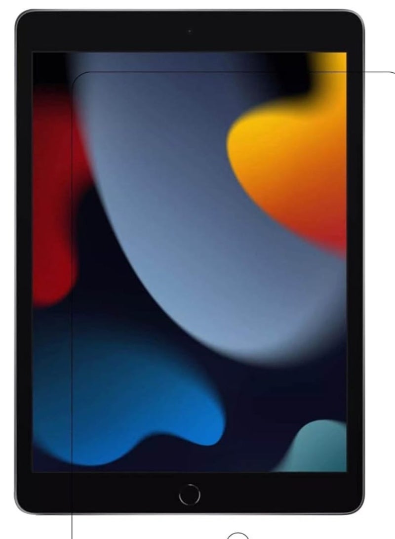screen protector compatible with iPad 9th Generation (2021) 10.2 inch - Anti Scratch Premium HD Clear 9H Hardness - Image 1