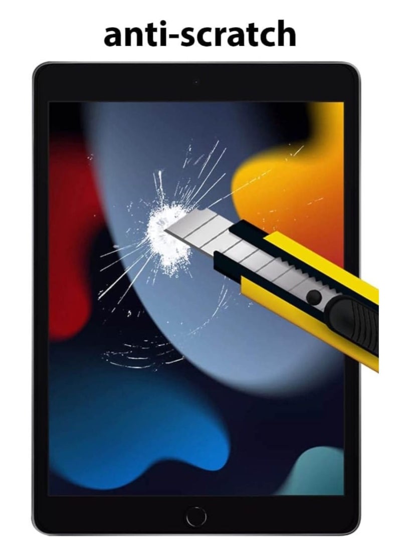 screen protector compatible with iPad 9th Generation (2021) 10.2 inch - Anti Scratch Premium HD Clear 9H Hardness - Image 5