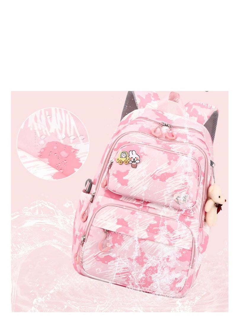 Golden Rolling Backpack Travel Trolly BookBag School Wheeled Backpack for Boys Girls Kids Luggage School Bag with Wheels Trolley Backpack  - Image 2