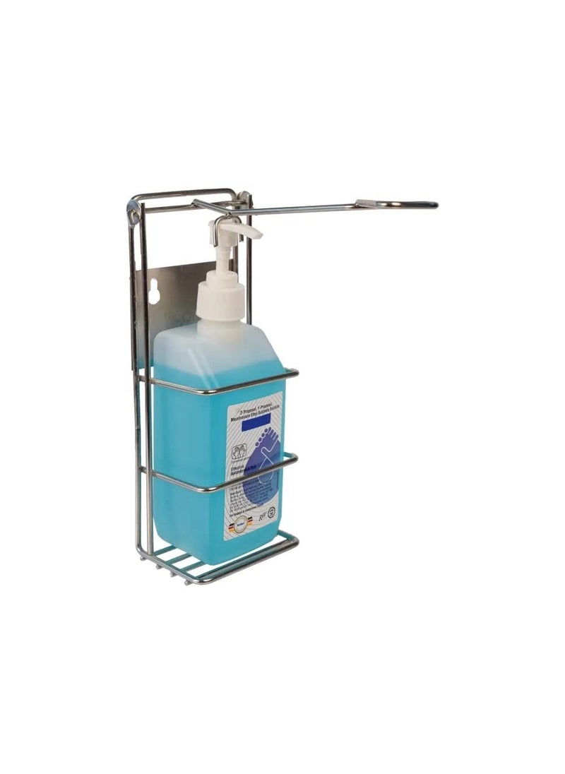 OTICA OTICA Hand Sanitizer Dispenser Steel Stand Wall Mount Type(Onlys Stand),Stainless Steel,500 ml  - Image 1
