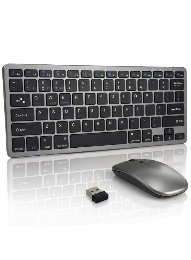 naxifly Naxifly Wireless Bluetooth Keyboard Mouse Set wireless Z993C9B6F44216348F881Z