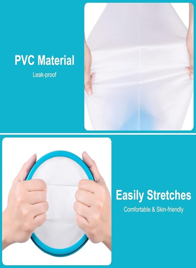 Delzon Leg Cast Cover for Shower, Waterproof Plaster Dressing Protector for Broken Toe, Ankle, Foot Wound, Burns, Reusable Leg Cast Bag Keep Wounds & Bandage Dry - Image 4