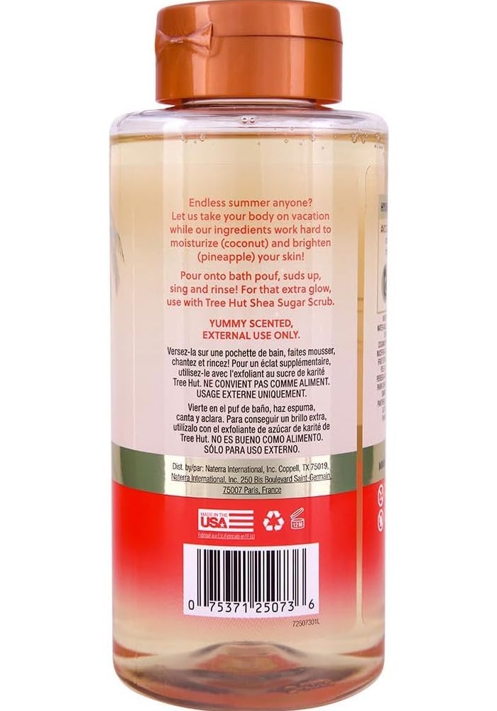 Tree Hut غسول جل فوم من تري هات كوكو كولادا مع مركب زيت مرطب - 532 مل - Image 2
