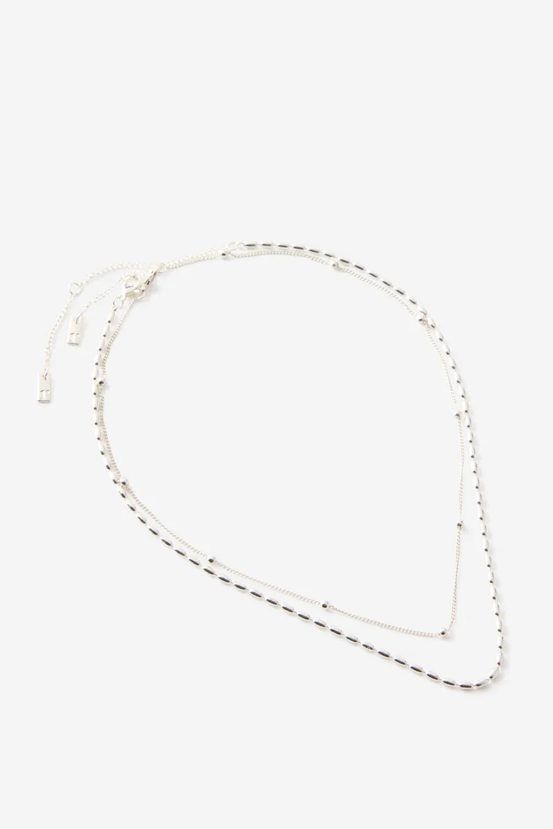 2Pk Fine Chain Necklace