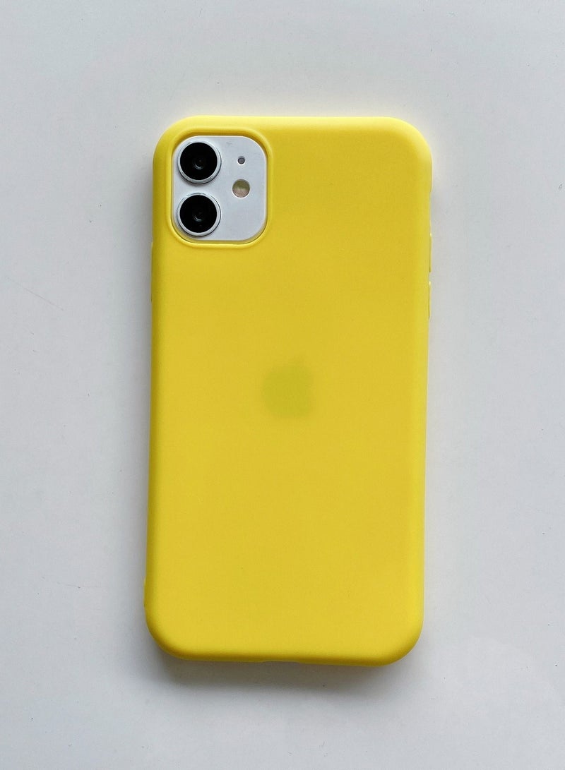 Loquat Suitable For iPhone  Type Solid Color Mobile Phone  Case