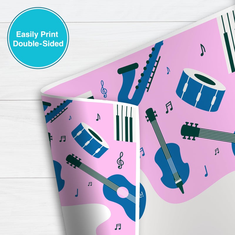 PrintWorks White Cardstock 8.5" x 11" - 67 lb/147 gsm Vellum Bristol - 100 Sheets - Made in the USA - SFIÂ® Certified - 92 Bright - Card Stock Printer Paper for School, Craft, & Office Use (00540) - Image 5