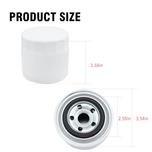 SYOWADA Fuel Filter Replacement For Yanmar Donaldson P550127, Replace 129470-55810 119802-55810 129470-55703 119802-55801 Fuel Filter - Image 2