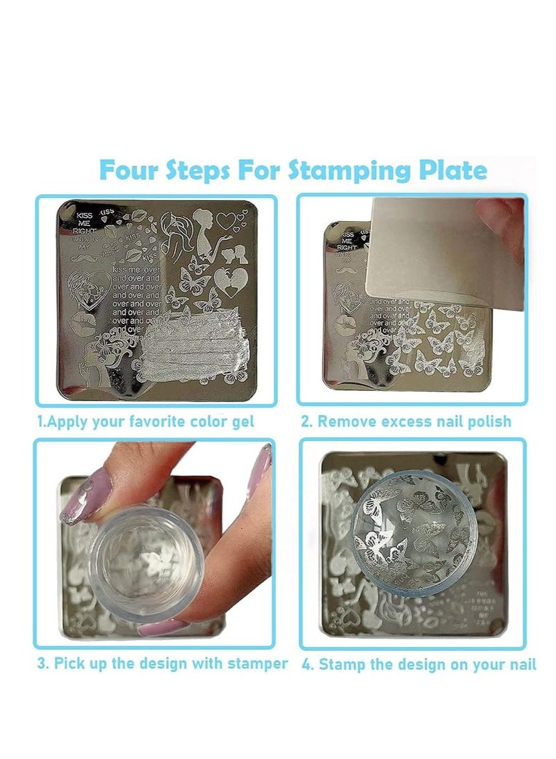 ختم سيليكون شفافة لتصفيف طرف الأظافر - Image 3