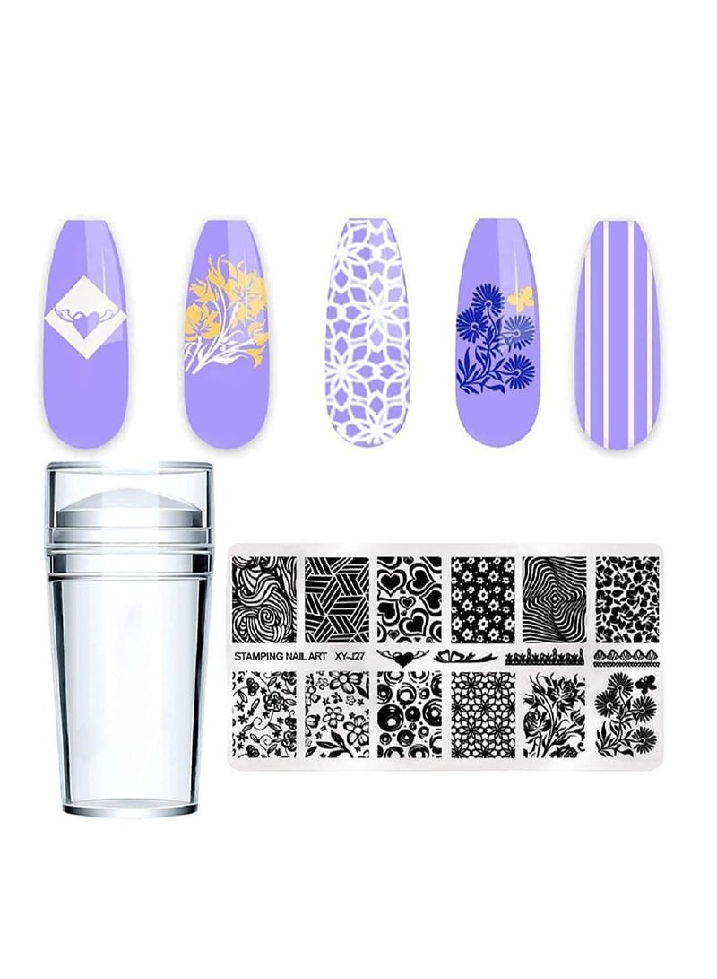 ختم سيليكون شفافة لتصفيف طرف الأظافر - Image 4