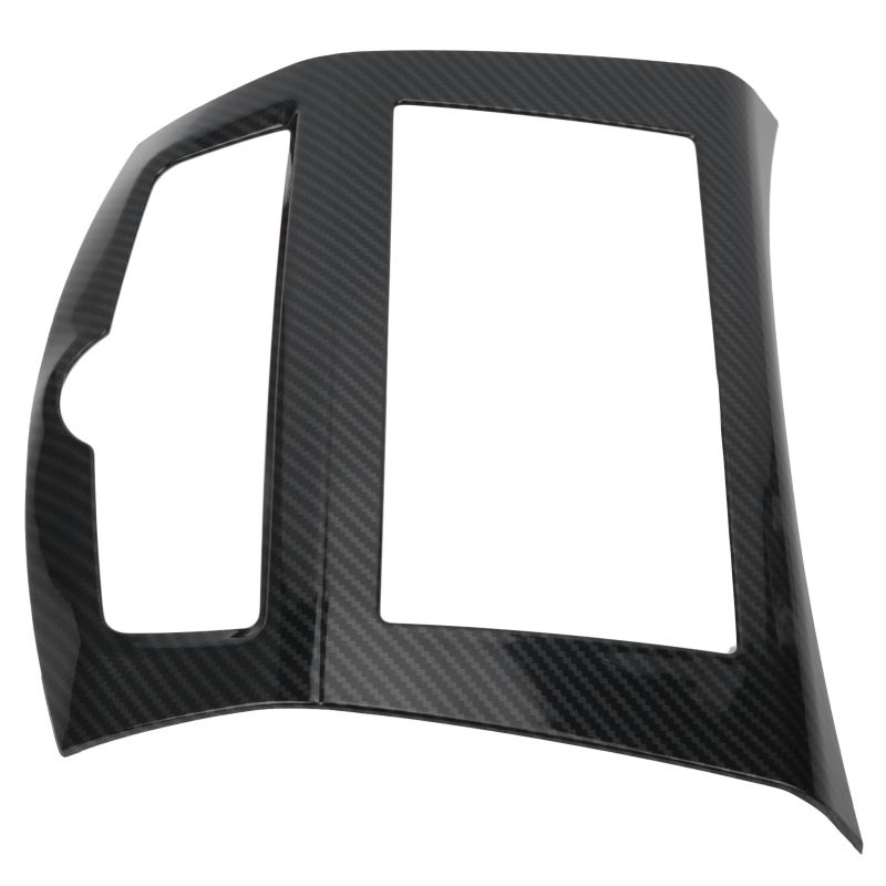 GPS Navigation Trim Cover: High-Quality ABS Material Fine Surface Treatment Smooth Luxurious Appearance - Easy To Install Firm Attachment No Car Damage Dashboard Trim for Nissan Navara NP300 Frontier - Image 3