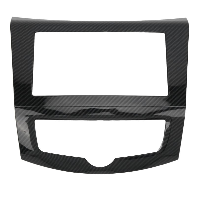 GPS Navigation Trim Cover: High-Quality ABS Material Fine Surface Treatment Smooth Luxurious Appearance - Easy To Install Firm Attachment No Car Damage Dashboard Trim for Nissan Navara NP300 Frontier - Image 1
