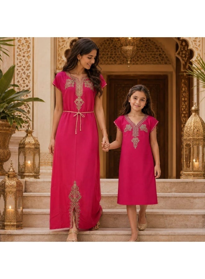 Sahara Heritage Jobba Red - Image 4