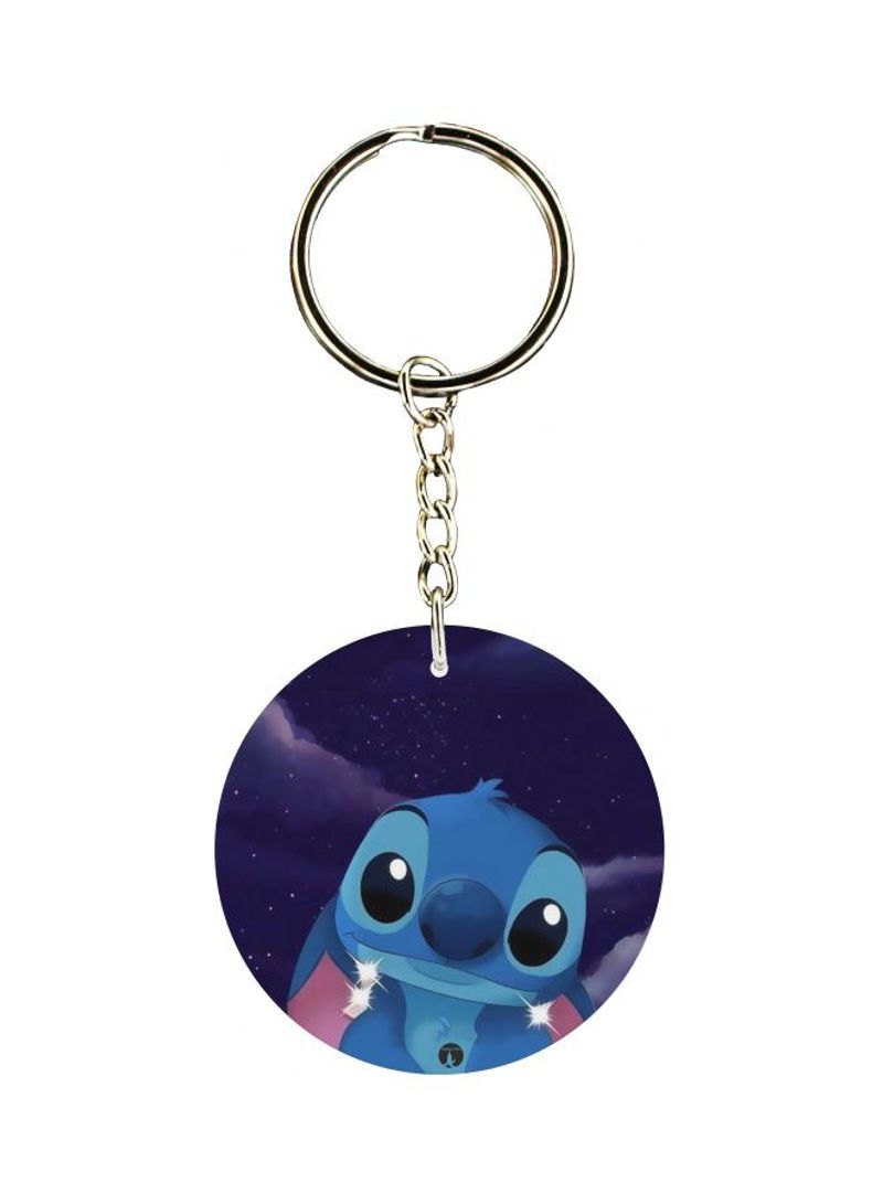 RKN Double Sided Cartoon Printed Keychain