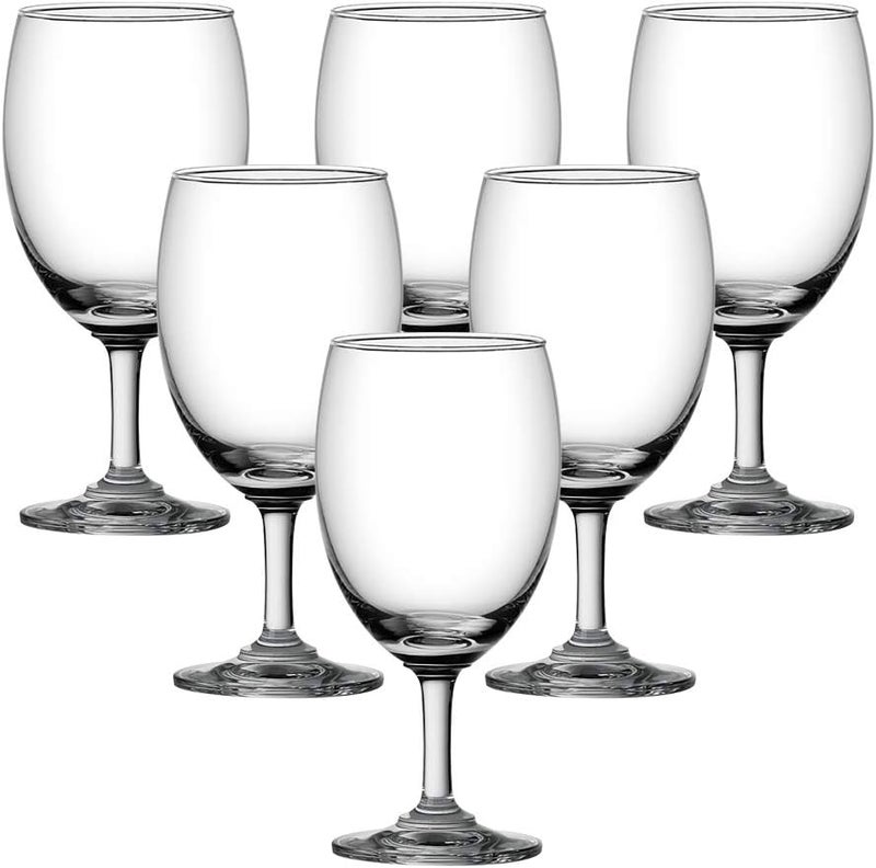 Ocean Classic Water Goblet Glass, 350Ml, Set Of 6, Chalice Glass, Stemware Glass, Snifter Glass, Wine Glass - Image 1