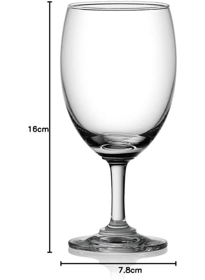Ocean Classic Water Goblet Glass, 350Ml, Set Of 6, Chalice Glass, Stemware Glass, Snifter Glass, Wine Glass - Image 5
