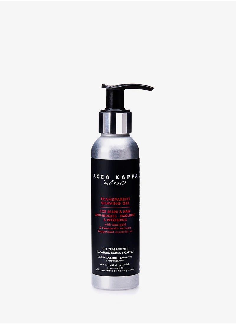 ACCA KAPPA Barber Shop Collection | Transparent Shaving Gel 125 ML 
