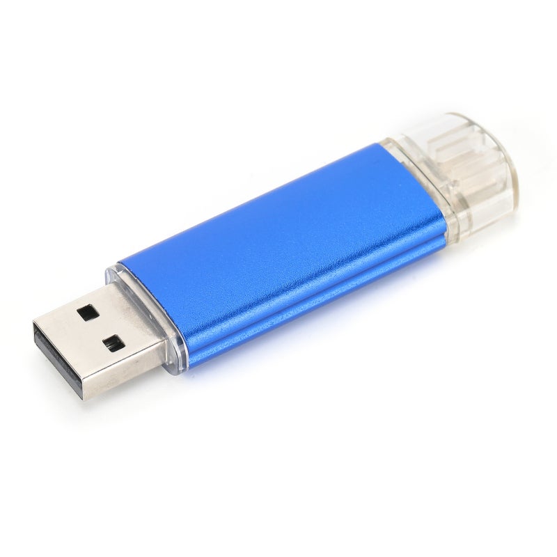 USB Flash Drive 64GB: Mini Metal Body - Ultra-Stable Plug And Play OTG Flash Drive for Home Office Data Storage, Travel File Transfer - Image 5