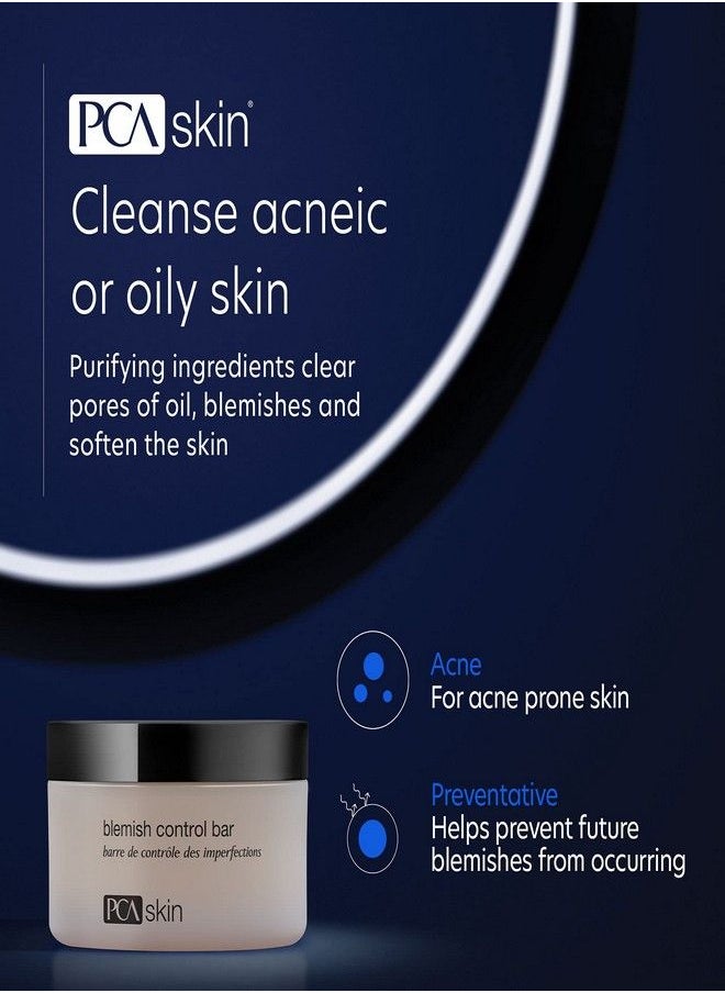 PCA SKIN PCA SKIN Blemish Control Cleanser Bar - Face & Body Wash with Glycerin & 2% Salicylic Acid Treatment for Oily, Combination & Acne Prone Skin (3.2 oz)  - Image 3