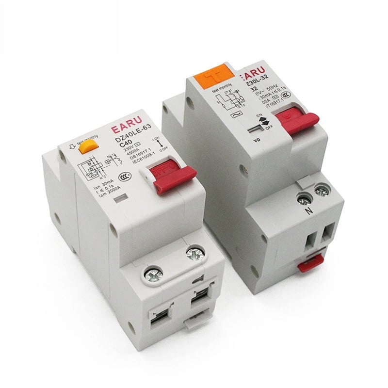 16A RCBO Circuit Breaker 1P N 230V Overload Short Circuit Leakage Protection 6 63A - Image 2