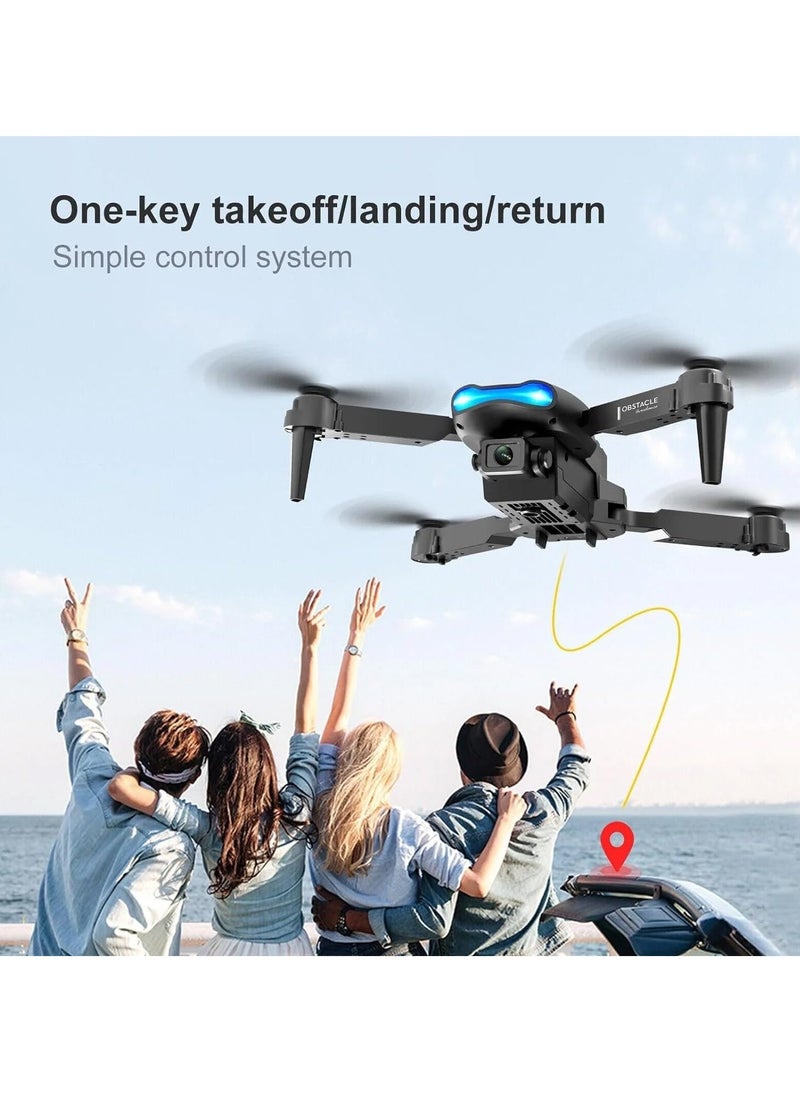 JAJEEK E99 Drone with Camera – Foldable RC Quadcopter for Beginners, Remote Control Drone Toys, Indoor & Outdoor Use, Affordable UAV, Perfect Men's Gift for Christmas, Halloween, and Thanksgiving - Image 4