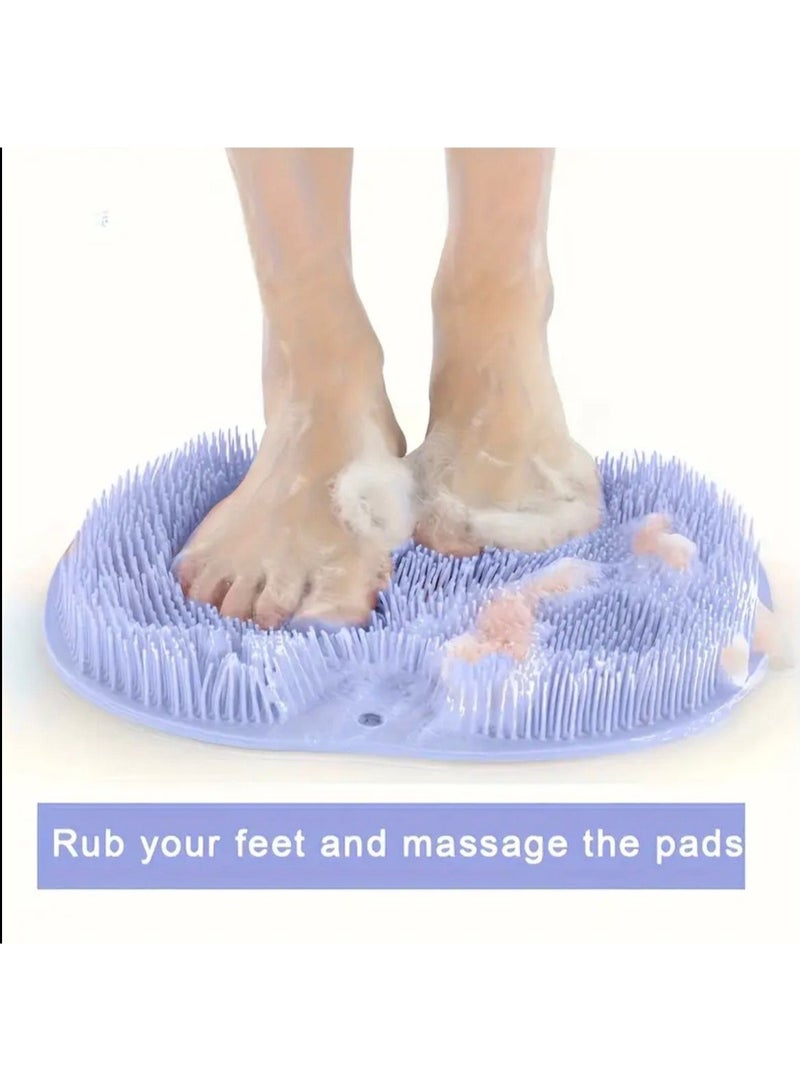 Bathroom Shower Silicone Foot Massage Mat - Image 1