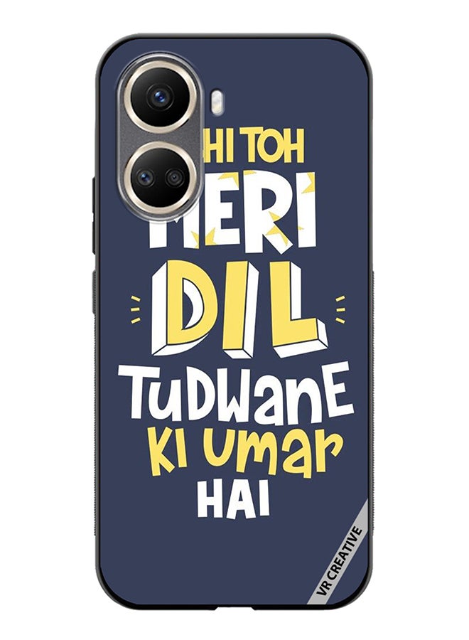 VR CREATIVE Protective Case Cover For Huawei Nova 10 SE Dil Tudwane Ki Umar Design Multicolour - Image 1