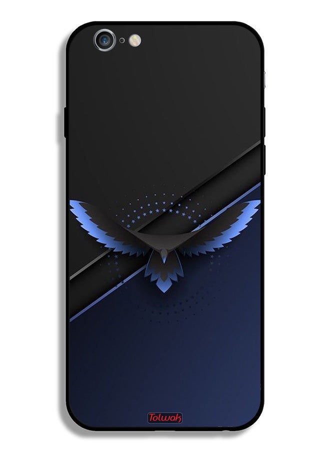 Tolwak - Apple iPhone 6/6s Plus Protective Case Eagle Digital Abstract Art - Image 1