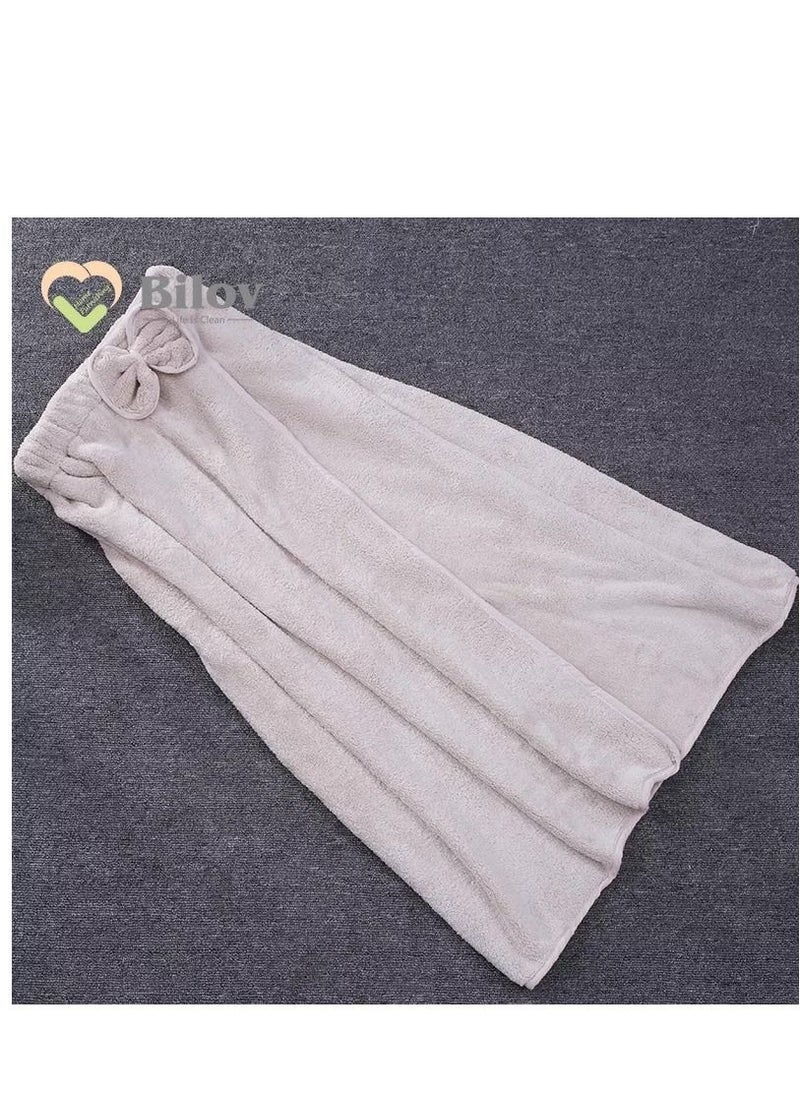 Bilov 4-Piece Absorbent Microfiber Women's Bathroom Towel Set  - Image 3