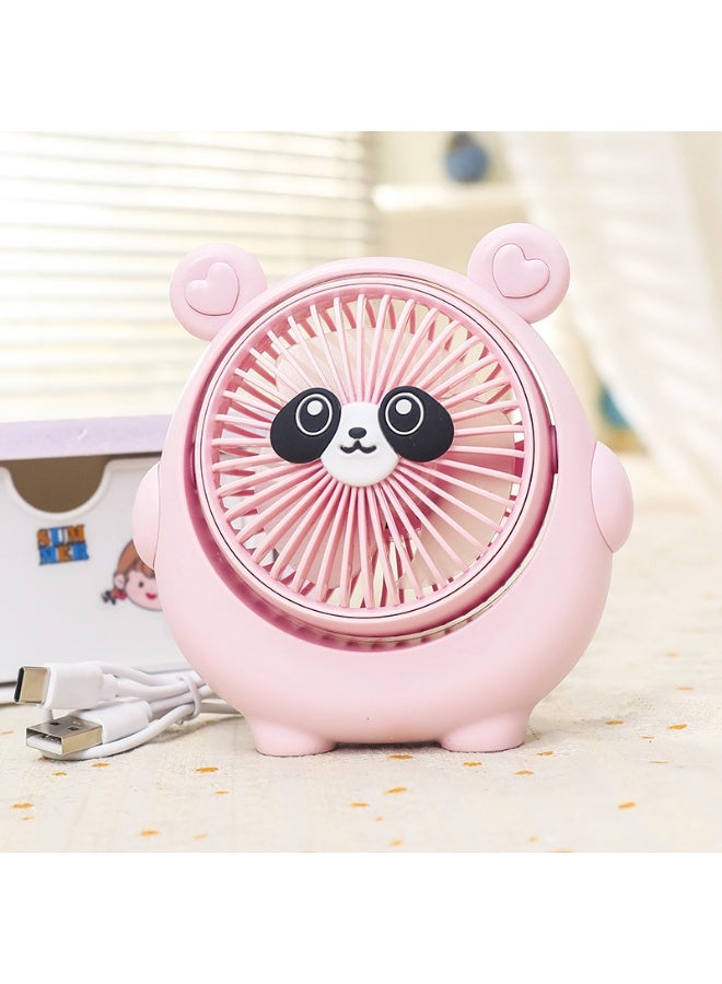 Nariele New USB Charging with Three Adjustable Angles Desktop Fan