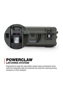 Nanuk Wheeled Series 935 Lightweight NK-7 Resin Waterproof Protective Case and Padded Divider - Olive  - Image 4