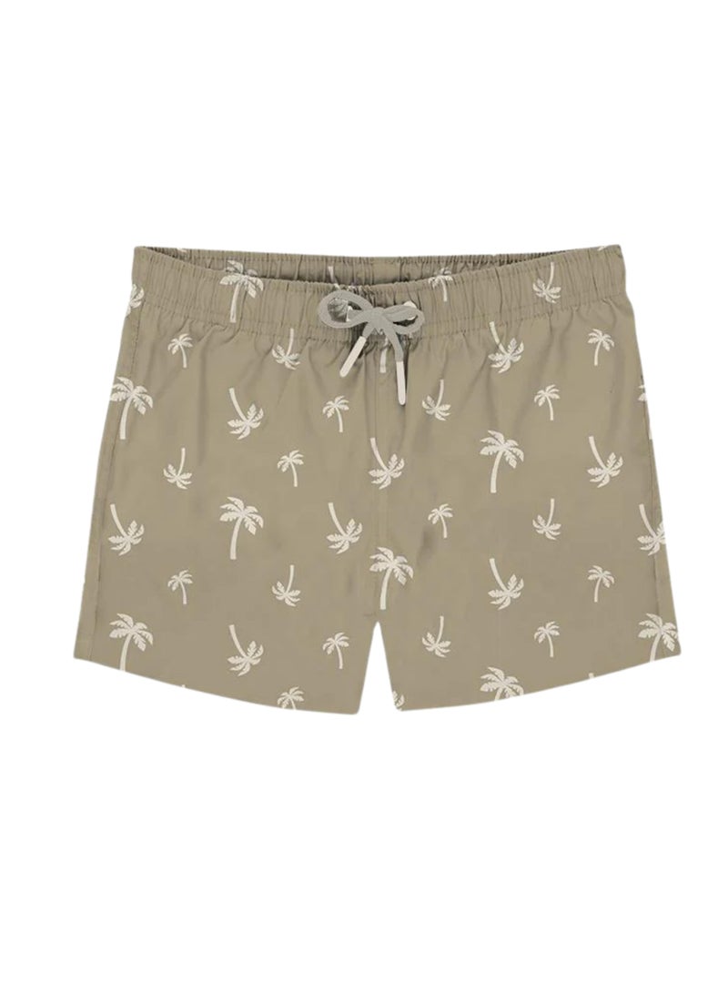 Slipstop Palms Sand Junior Swim Shorts - Image 1