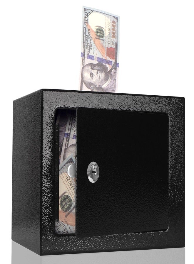 NETRCRHOM Piggy Bank Safe for Adult with Key, Large Metal Money Bank, Boy and Girl Coin Jar for Honeymoon Trips, Birthday Gifts, College Funds, Car Funds - Image 1
