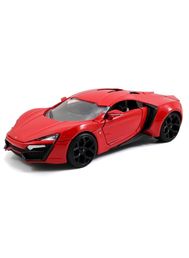 Fast & Furious Lykan Hypersport (1:24, Red) - Image 1