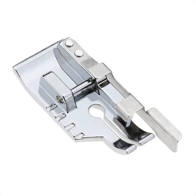 14 QUARTER INCH QUILTING PATCHWORK SEWING MACHINE PRESSER FOOT WITH EDGE GUIDE FOR ALL LOW SHANK SNAPON SINGER BROTHER BABYLOCK EUROPRO JANOME JUKI KENMORE NEW HOME WHITE ELNA