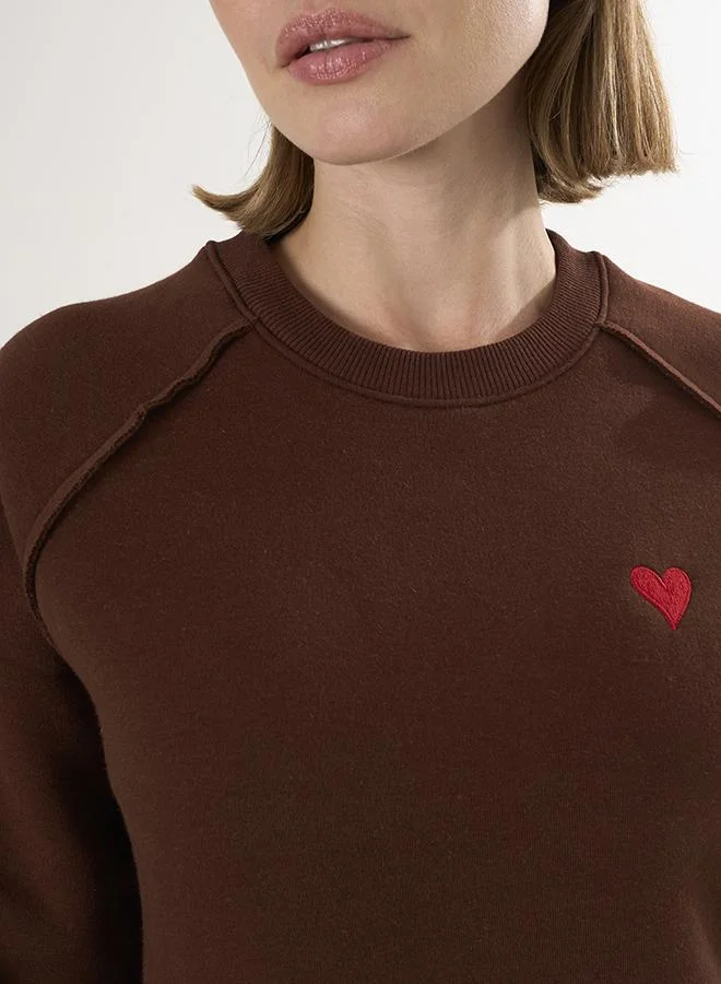 فيليكس هاردي Basic Crew Neck Sweatshirt