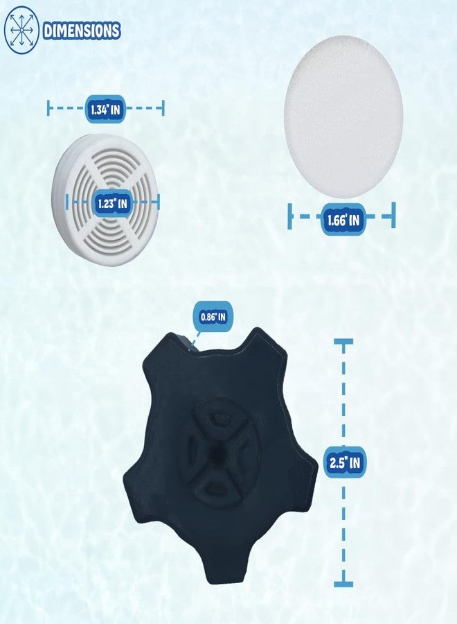 Poolzilla Replacement Drain Plug, Drain Cap Assembly Compatible with Hayward SX180LA, and Hayward Pro-Series/Pro-Series Plus Sand Filters - Image 2