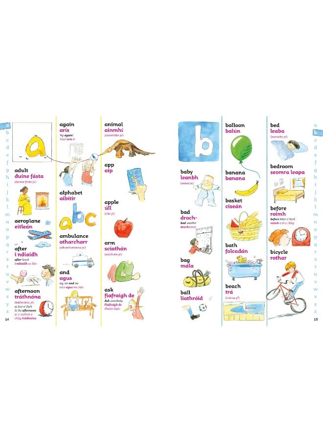 null - First Irish Dictionary: 500 first words for ages 5+ - Image 1