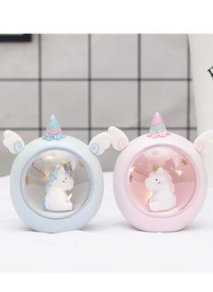 Unicorn Night Light Unicorn Light Projector Stars Moon Projector Lamp Constellation Night Light for Girls Gift Pink