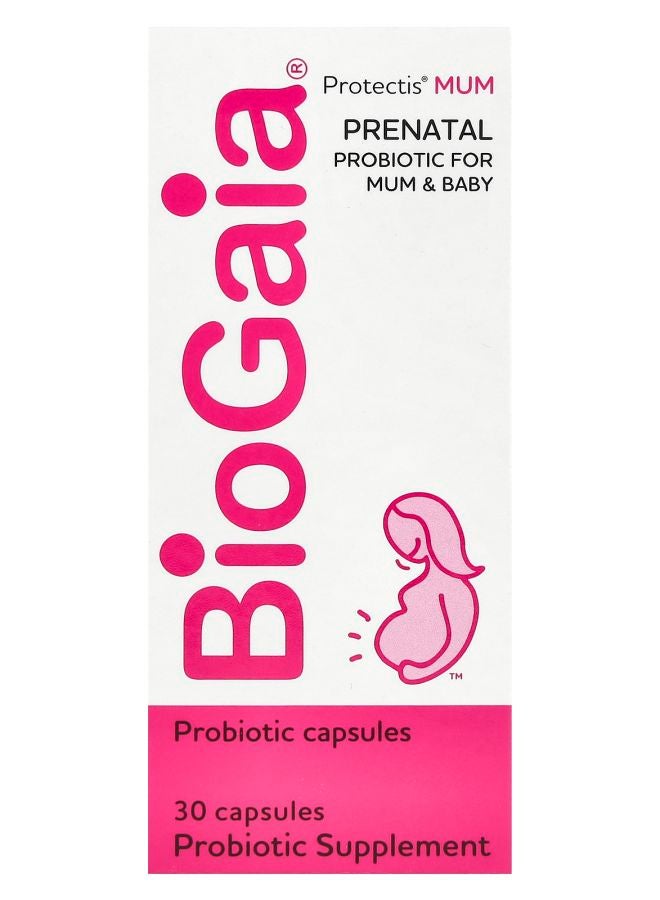 BioGaia Protectis MUM Prenatal Probiotic For Mum & Baby 30 Capsules