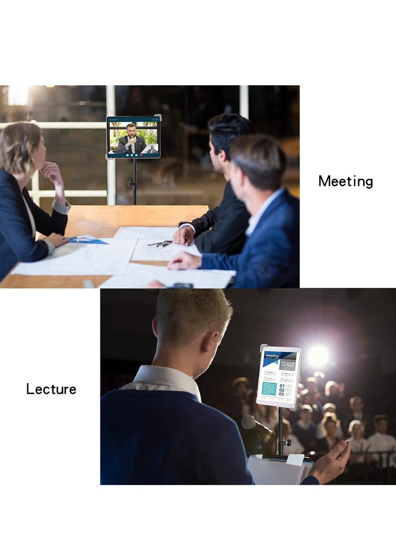 ELTRAZONE Tablet Holder Stand, Tablet Stand Floor Height Adjustable Tablet Tripod Stand - Image 2