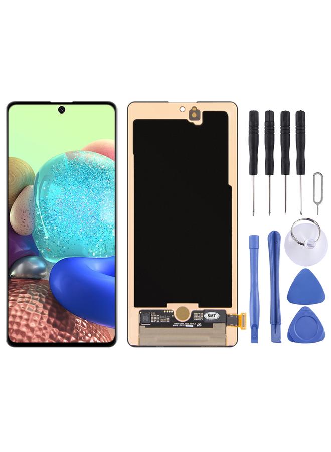 Replacement Original Super AMOLED LCD Screen for Samsung Galaxy A71 5G SM-A716 With Digitizer Full Assembly - Image 1