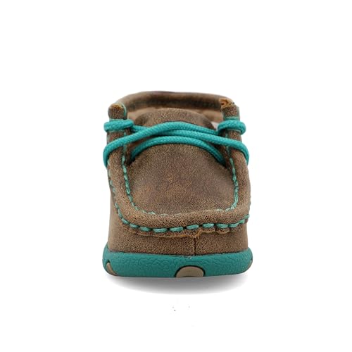Twisted X Infant's Chukka Driving Moc, Moc Toe, Bomber & Turquoise, 7 M - Image 5