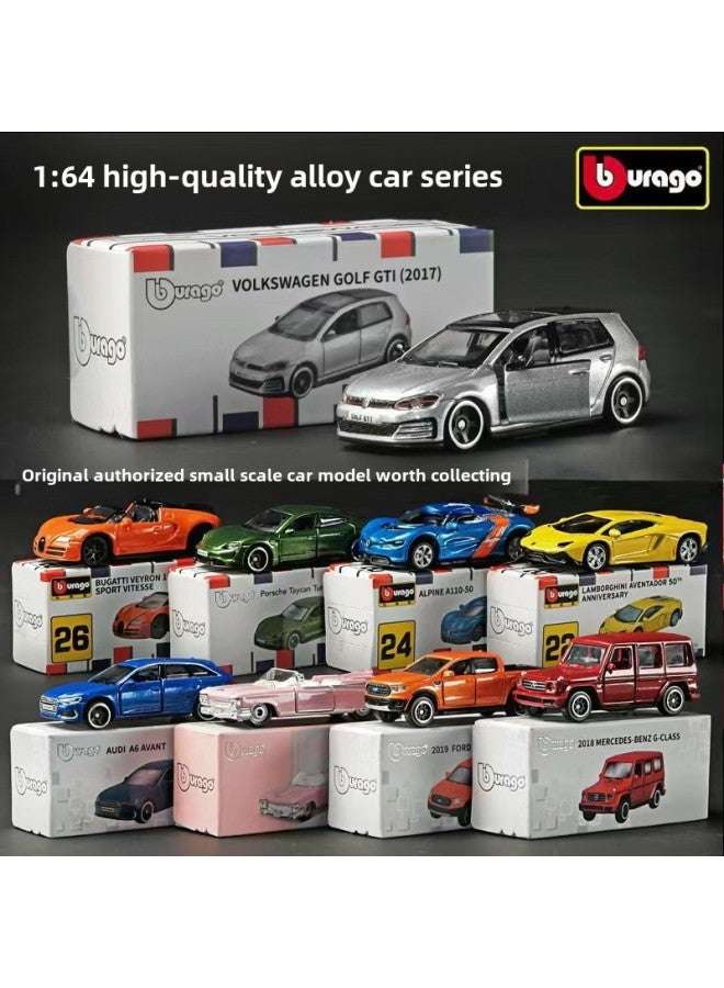Genuine 1/64 High Simulation Model Pocket Alloy Car Children's Toy Car Collection Desktop Model Ornaments-Color:(titanium Gray) 1:64 Geely Boyue Cool Premium Car  - Image 2