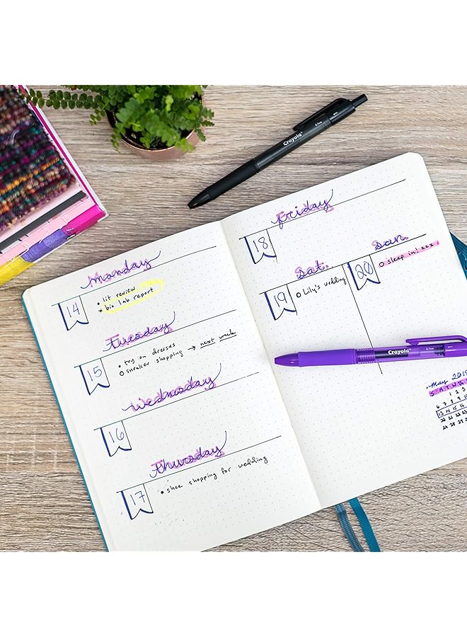 Crayola 4Ct. Iridescent Gel Pens - Image 5