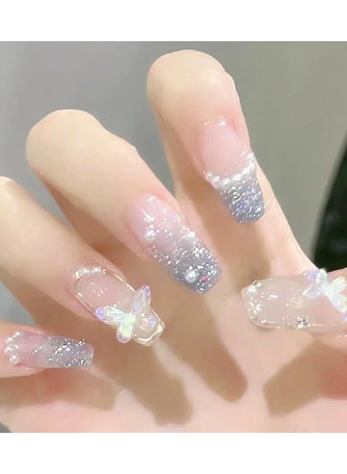 اضغط على أظافر 24 قطعة أظافر صناعية - Image 1